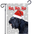 Bouvier des Flandres Ho Ho Ho Holidays Garden Flag