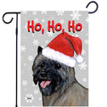 Cairn Terrier Ho Ho Ho Holidays Garden Flag