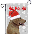 Chesapeake Bay Retriever Ho Ho Ho Holidays Garden Flag