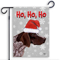 German Shorthaired Pointer Ho Ho Ho Holidays Garden Flag