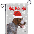 German Shorthaired Pointer Ho Ho Ho Holidays Garden Flag