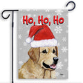 Golden Retriever Ho Ho Ho Holidays Garden Flag