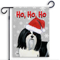 Havanese Ho Ho Ho Holidays Garden Flag