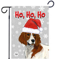 Irish Setter Ho Ho Ho Holidays Garden Flag
