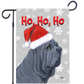 Neapolitan Mastiff Ho Ho Ho Holidays Garden Flag