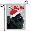 Pomeranian Ho Ho Ho Holidays Garden Flag