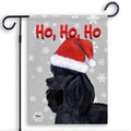 Poodle Ho Ho Ho Holidays Garden Flag