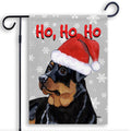 Rottweiler Ho Ho Ho Holidays Garden Flag