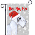 Sealyham Terrier Ho Ho Ho Holidays Garden Flag