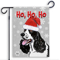 English Springer Spaniel Ho Ho Ho Holidays Garden Flag