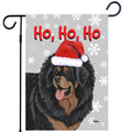Tibetan Mastiff Ho Ho Ho Holidays Garden Flag
