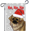 Tibetan Spaniel Ho Ho Ho Holidays Garden Flag