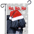 Tibetan Terrier Ho Ho Ho Holidays Garden Flag
