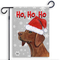 Vizsla Ho Ho Ho Holidays Garden Flag