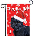 Affenpinscher Ho Ho Ho Holidays Garden Flag