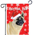 Akita Ho Ho Ho Holidays Garden Flag