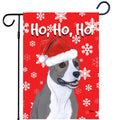 American Staffordshire Terrier Ho Ho Ho Holidays Garden Flag