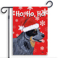 Australian Cattle Dog Ho Ho Ho Holidays Garden Flag