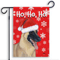 Belgian Malinois Ho Ho Ho Holidays Garden Flag
