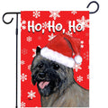 Cairn Terrier Ho Ho Ho Holidays Garden Flag
