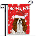 Cavalier King Charles Spaniel Ho Ho Ho Holidays Garden Flag