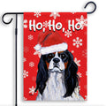 Cavalier King Charles Spaniel Ho Ho Ho Holidays Garden Flag