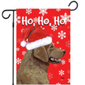 Chesapeake Bay Retriever Ho Ho Ho Holidays Garden Flag