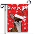 Chihuahua Ho Ho Ho Holidays Garden Flag