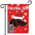 German Shorthaired Pointer Ho Ho Ho Holidays Garden Flag