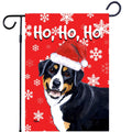 Greater Swiss Mountain Dog Ho Ho Ho Holidays Garden Flag
