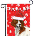 Irish Setter Ho Ho Ho Holidays Garden Flag