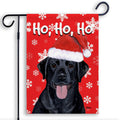 Labrador Retriever Ho Ho Ho Holidays Garden Flag