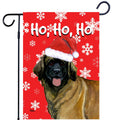 Leonberger Ho Ho Ho Holidays Garden Flag