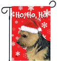 Norwich Terrier Ho Ho Ho Holidays Garden Flag