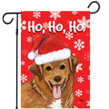 Nova Scotia Duck Tolling Retriever Ho Ho Ho Holidays Garden Flag
