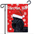 Poodle Ho Ho Ho Holidays Garden Flag