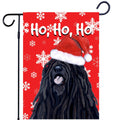 Puli Ho Ho Ho Holidays Garden Flag