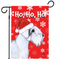 Sealyham Terrier Ho Ho Ho Holidays Garden Flag