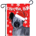 Skye Terrier Ho Ho Ho Holidays Garden Flag