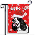 English Springer Spaniel Ho Ho Ho Holidays Garden Flag