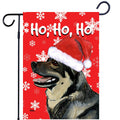 Swedish Vallhund Ho Ho Ho Holidays Garden Flag