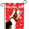 Treeing Walker Coonhound Ho Ho Ho Holidays Garden Flag