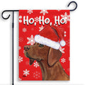 Vizsla Ho Ho Ho Holidays Garden Flag
