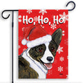 Cardigan Welsh Corgi  Ho Ho Ho Holidays Garden Flag