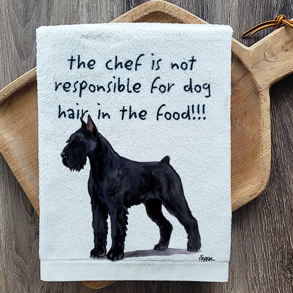 Giant Schnauzer Dish Towel