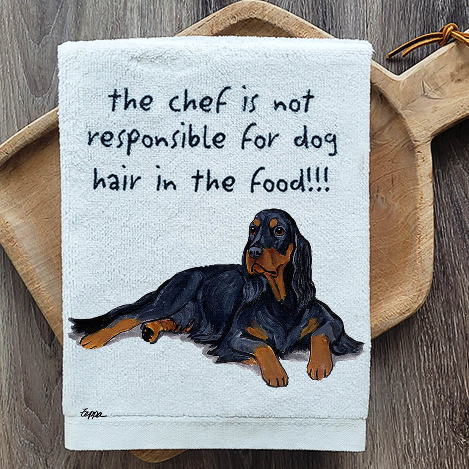 Gordon Setter Dish Towel