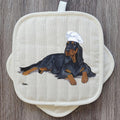 Gordon Setter  Pot Holder Set