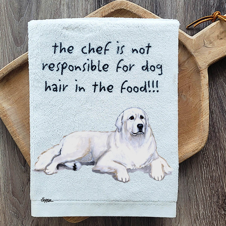 Great Pyrenees Dish Towel