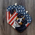 Greater Swiss Mountain Dog  Americana Pot Holder Set