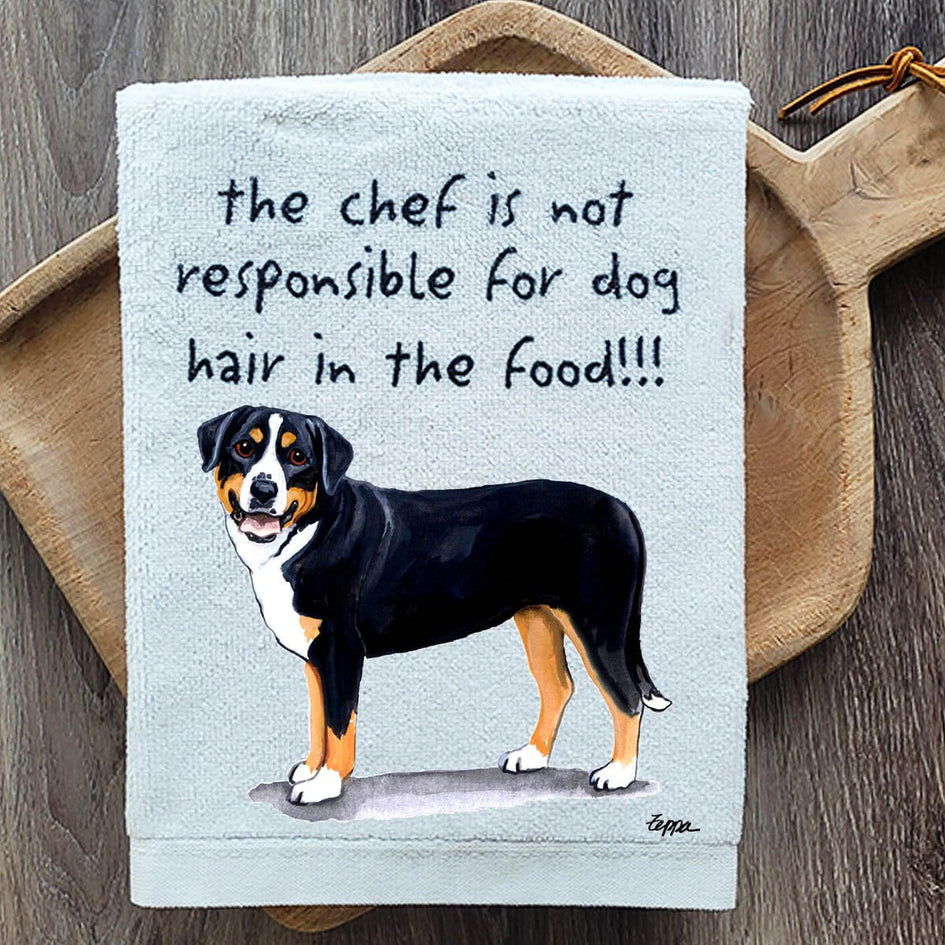 Greater Swiss Mountain Dog Dish Towel